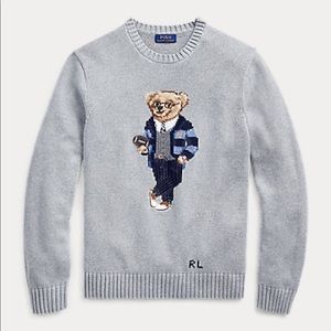 Ralph Lauren Polo Bear Cotton Sweater